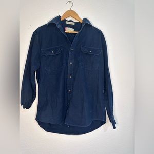 Levi blue flannel long sleeve